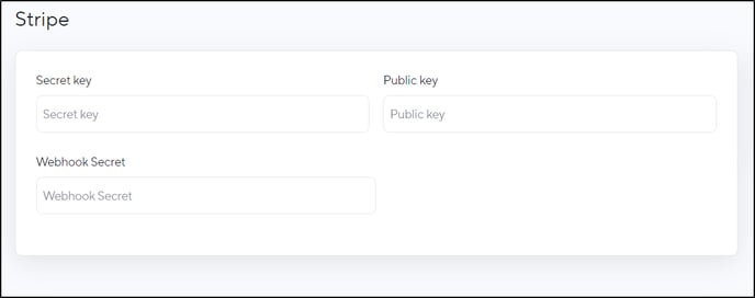 Set up a Stripe payment method 3 additional